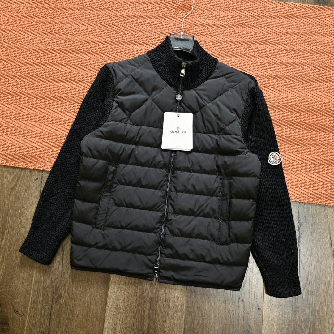 モンクレール ニット×ダウンブレンド ダウンジャケット A31764