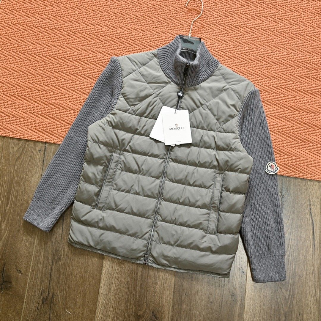 モンクレール ニット×ダウンブレンド ダウンジャケット A31764
