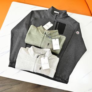 モンクレール メンズ ボア裏起毛 スポーツクルーネック 長袖 A31757