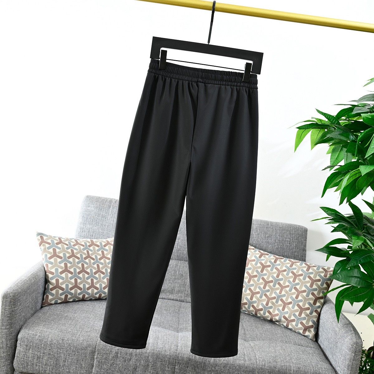 プラダ メンズ ボア裏起毛 カジュアルパンツ A31759