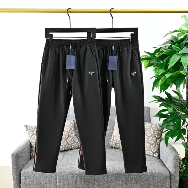 プラダ メンズ ボア裏起毛 カジュアルパンツ A31759