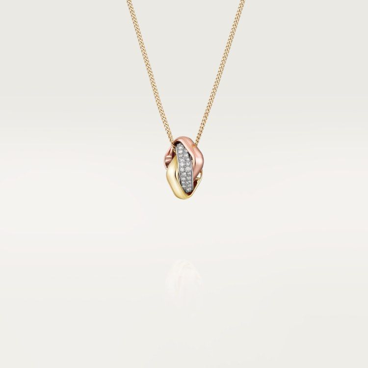 カルティエ ネックレス スリーリング カップル 31803