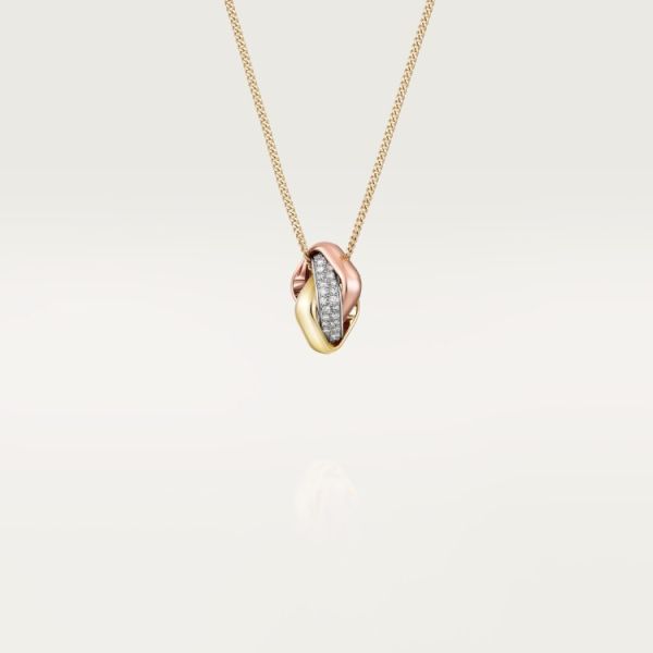 カルティエ ネックレス スリーリング カップル 31803