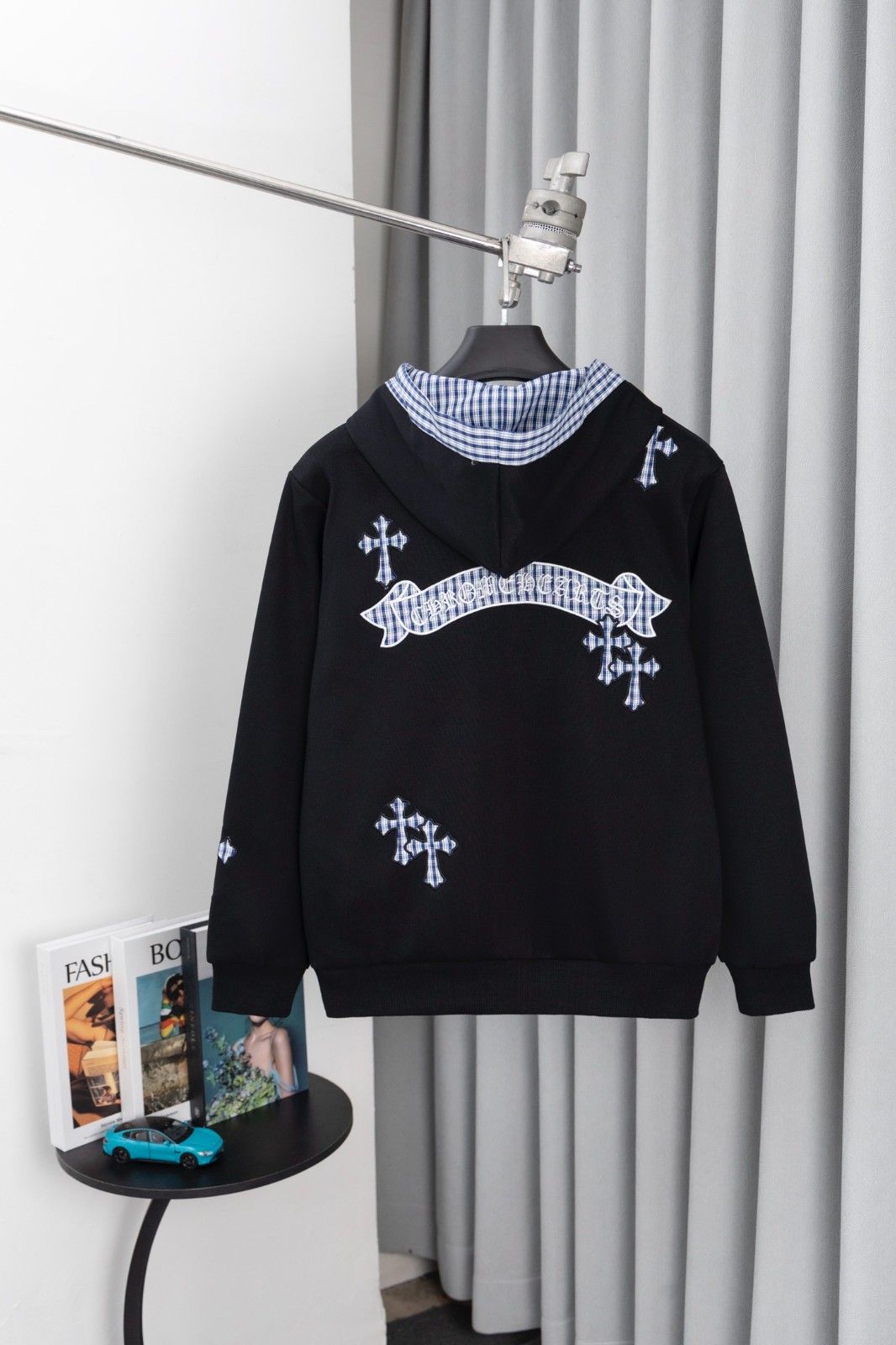 クロムハーツ ジャケット 裏起毛 パーカー 高品質 A31800