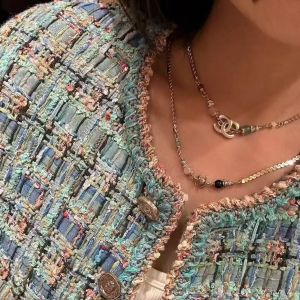 シャネル ネックレス choker ショット オシャレ A31793