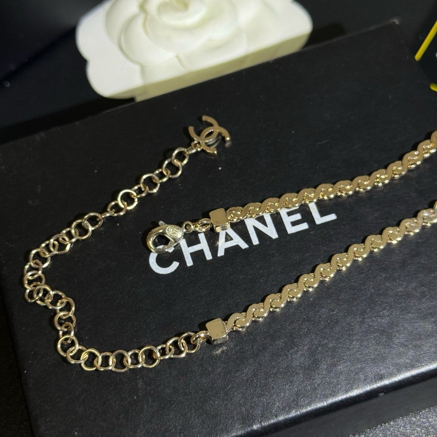 シャネル ネックレス choker ショット オシャレ A31793