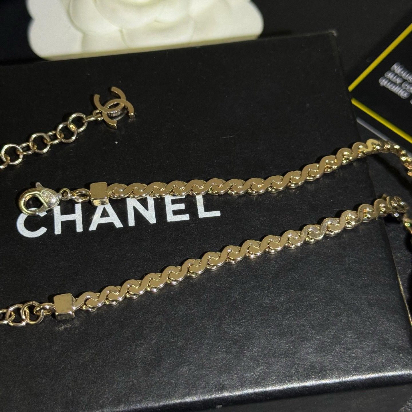 シャネル ネックレス choker ショット オシャレ A31793