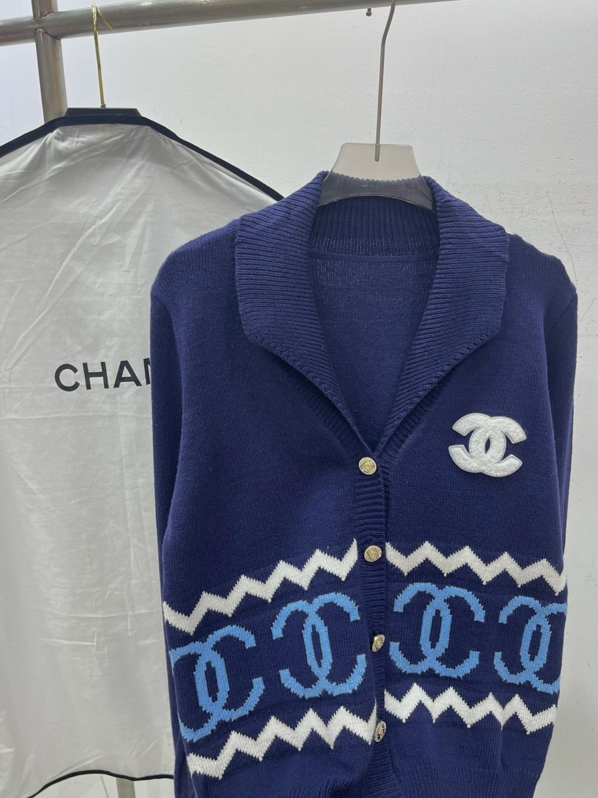 シャネル カーディガン レディース 可愛い A31789