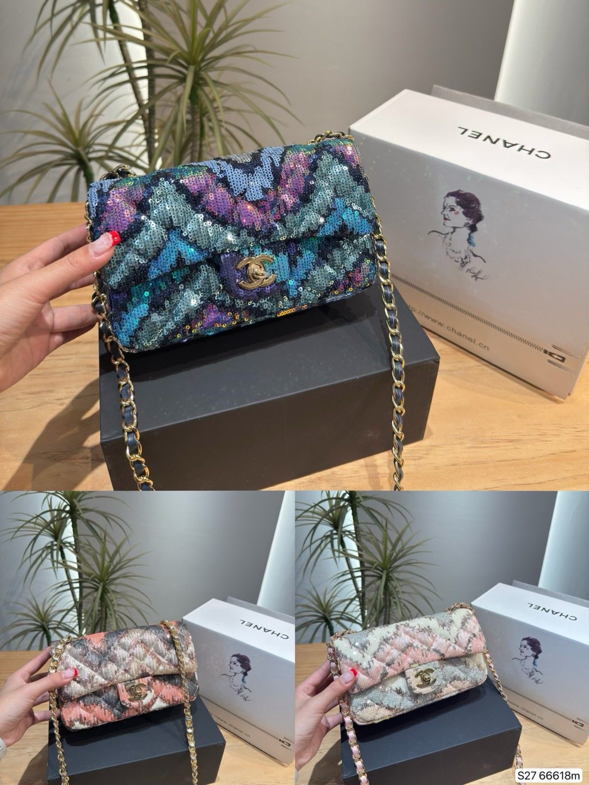 シャネル cf ショルダーバッグ 可愛い A31823