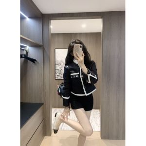 シャネル チェックの綿入りジャケット A31817