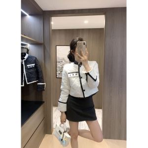 シャネル チェックの綿入りジャケット A31817