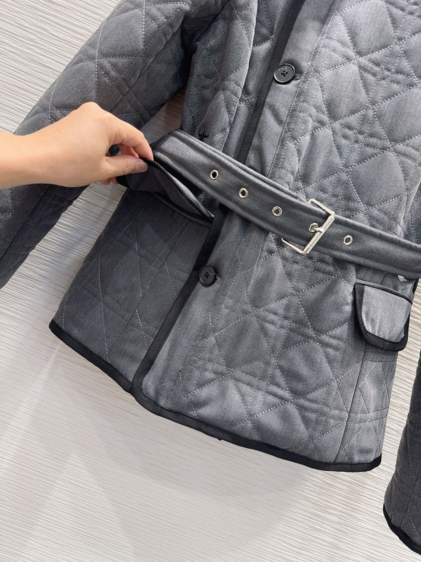 ディオール コート ベルト付き ジャケット 高級 A31818