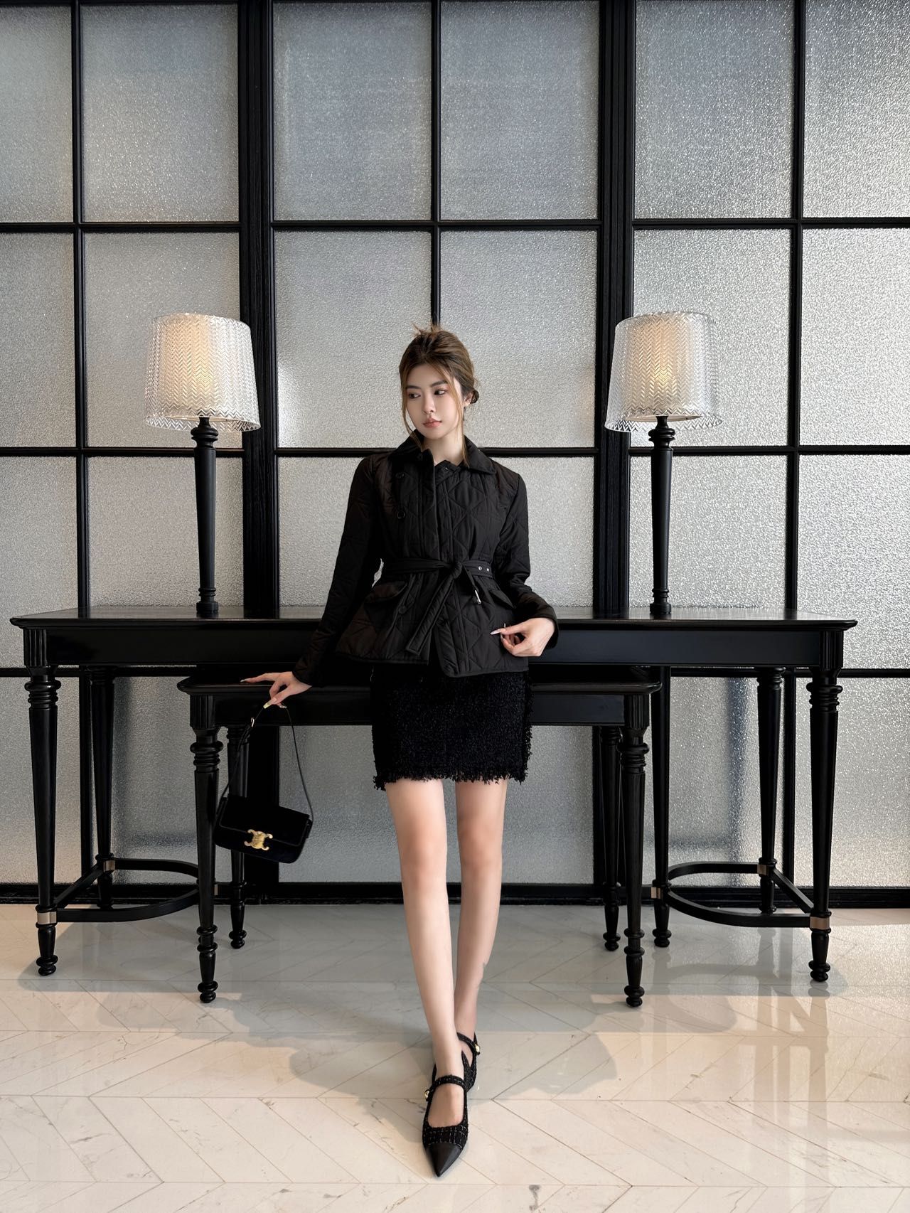 ディオール コート ベルト付き ジャケット 高級 A31818