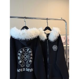 クロムハーツ ジャケット 裏起毛 もこもこ オーバーサイズ A31806