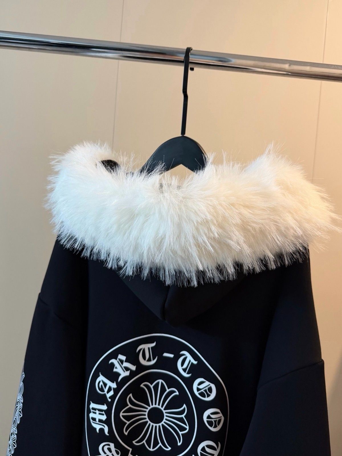 クロムハーツ ジャケット 裏起毛 もこもこ オーバーサイズ A31806