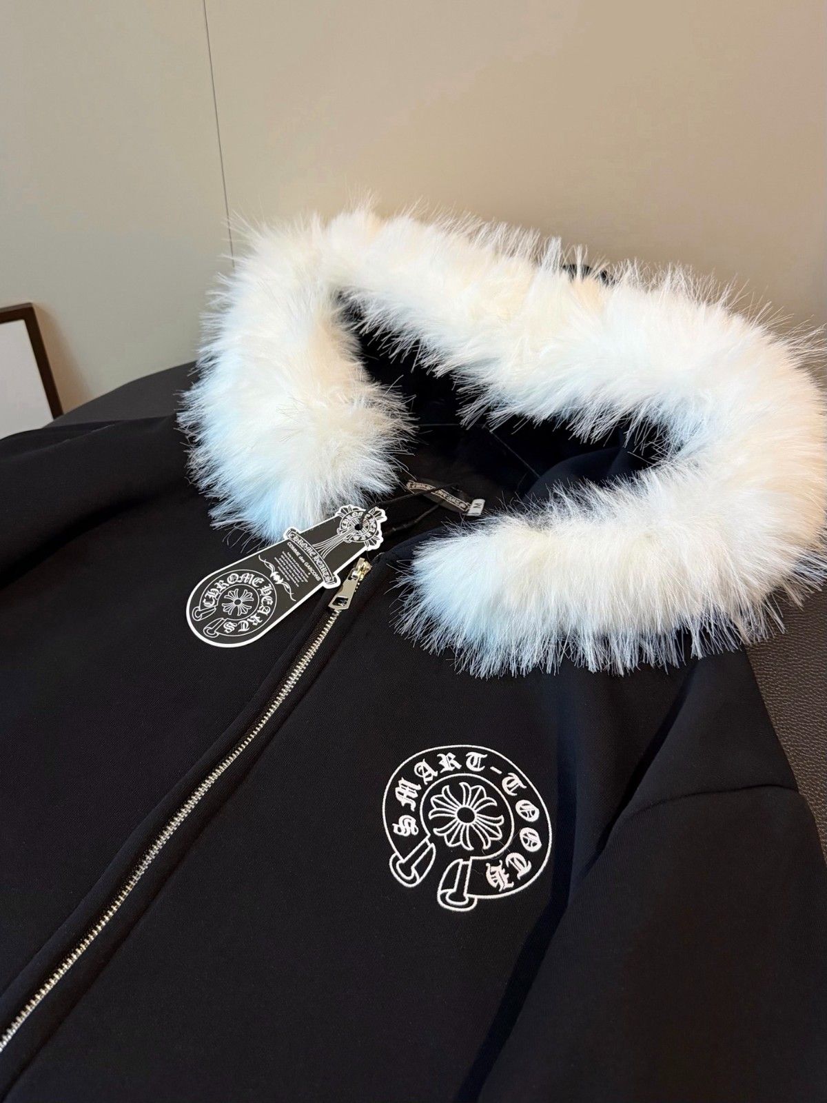 クロムハーツ ジャケット 裏起毛 もこもこ オーバーサイズ A31806