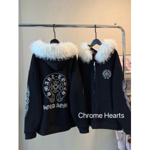 クロムハーツ ジャケット 裏起毛 もこもこ オーバーサイズ A31806