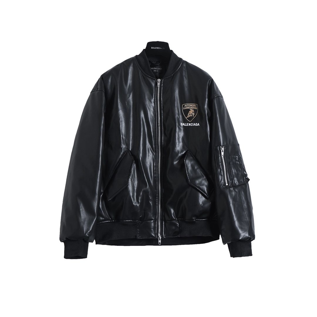 バレンシアガ レザージャケット BLCG 25FW カッコイイ A31811