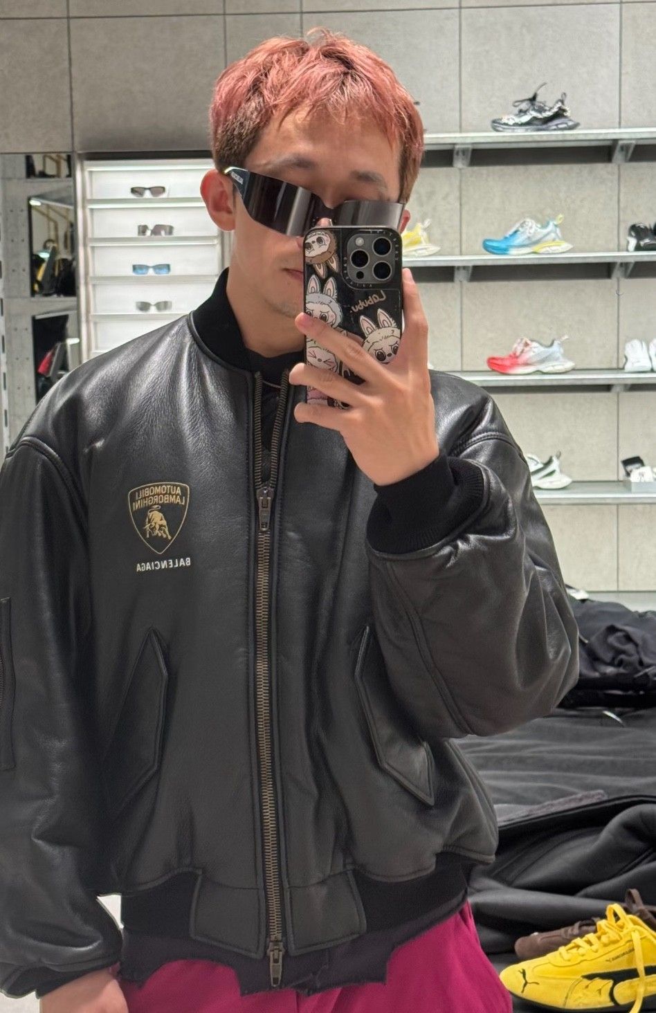 バレンシアガ レザージャケット BLCG 25FW カッコイイ A31811