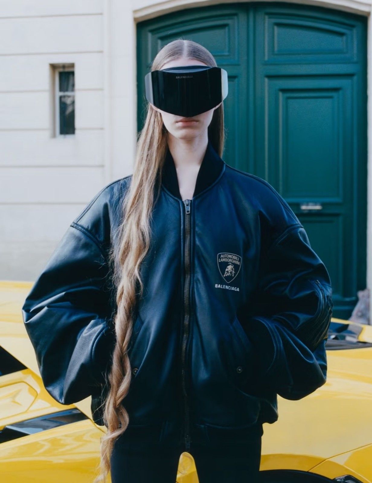 バレンシアガ レザージャケット BLCG 25FW カッコイイ A31811