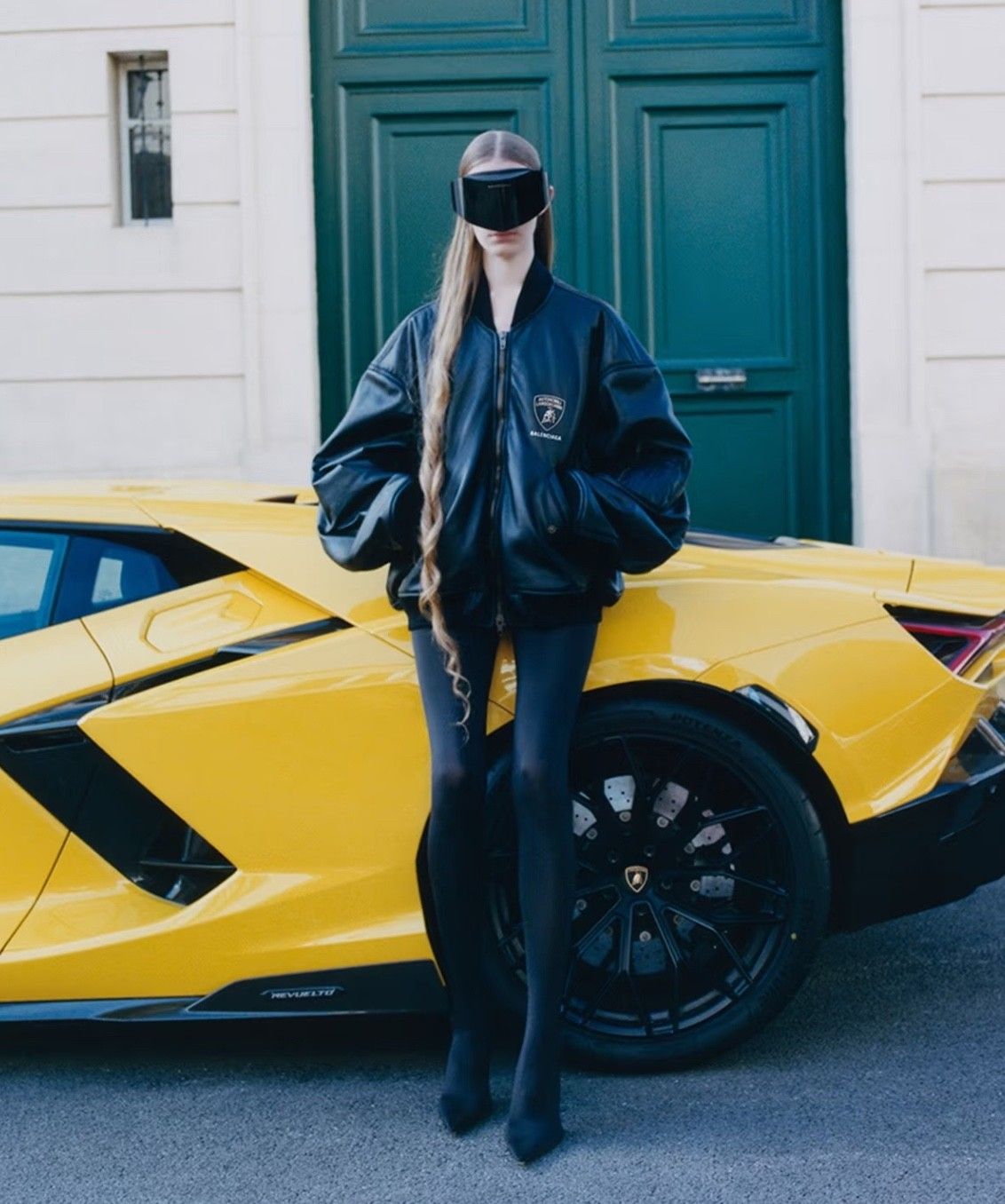 バレンシアガ レザージャケット BLCG 25FW カッコイイ A31811