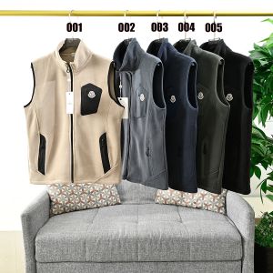 モンクレール ジップアップスタンドカラーのフリースベスト A31805