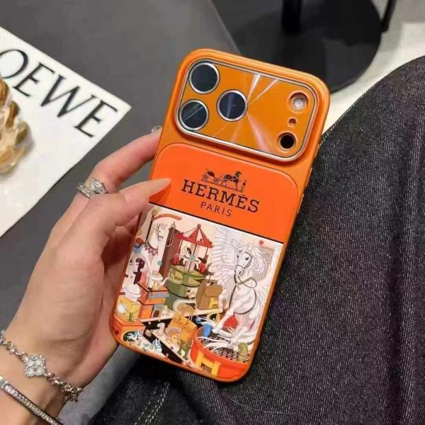 エルメスiPhone17/16/15/14/13ケース