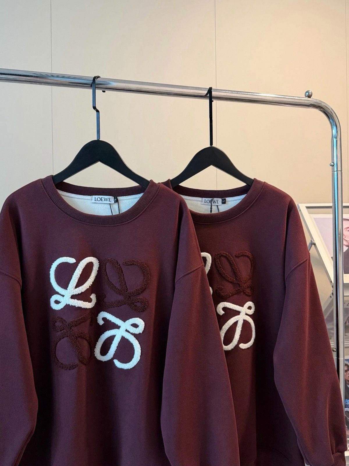 ロエベ スウェットシャツ トレーナー 裏起毛 A31831