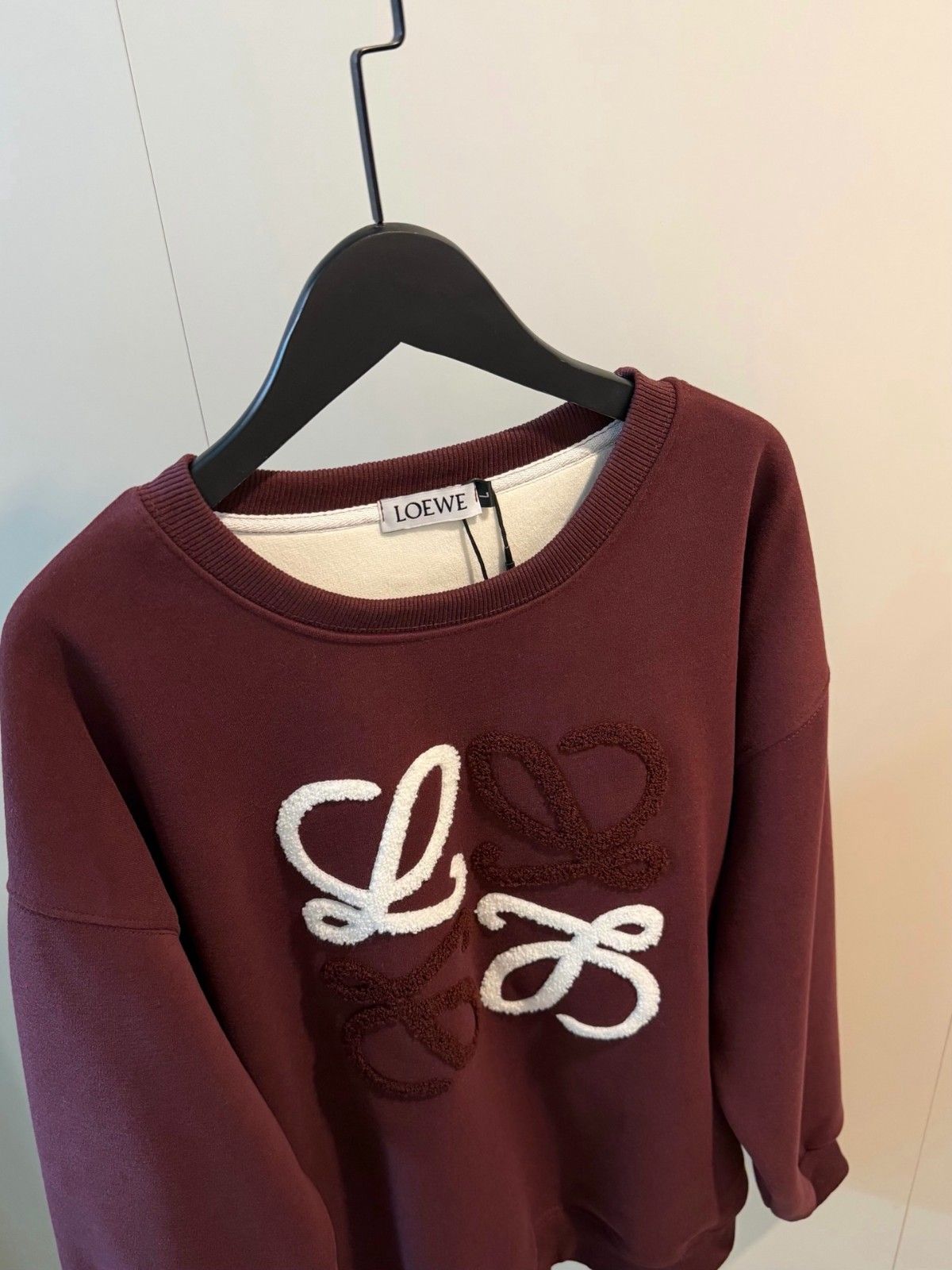 ロエベ スウェットシャツ トレーナー 裏起毛 A31831