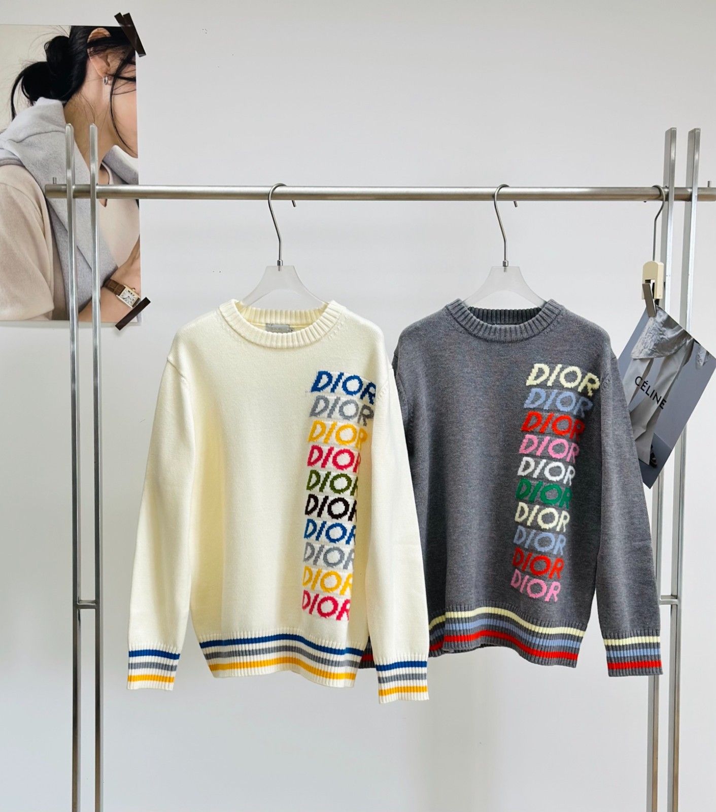 ディオール セーター 男女兼用 カジュアル A31854
