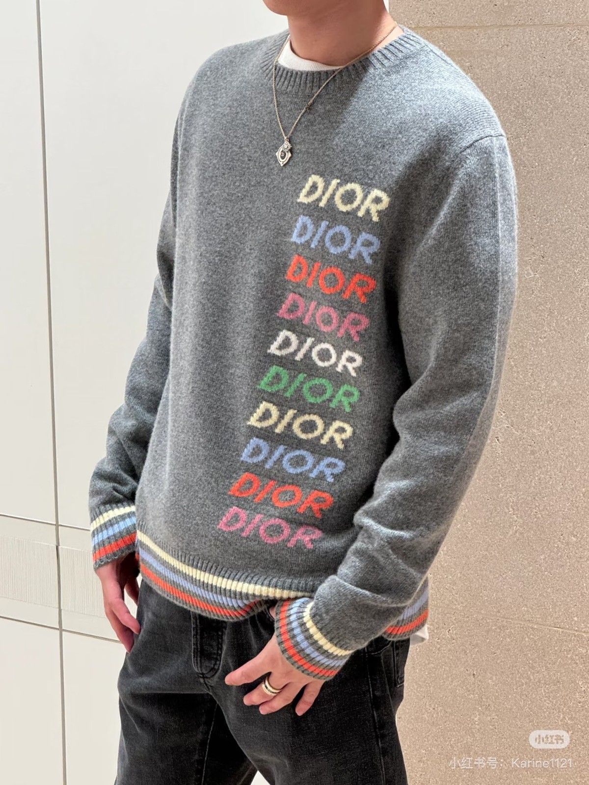 ディオール セーター 男女兼用 カジュアル A31854