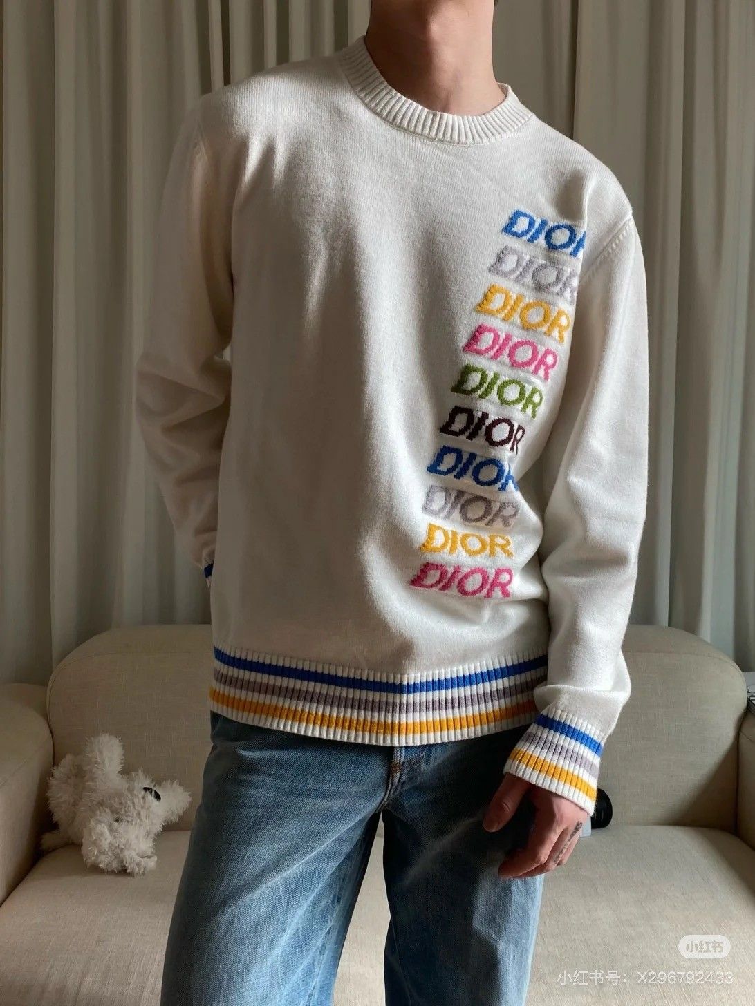 ディオール セーター 男女兼用 カジュアル A31854