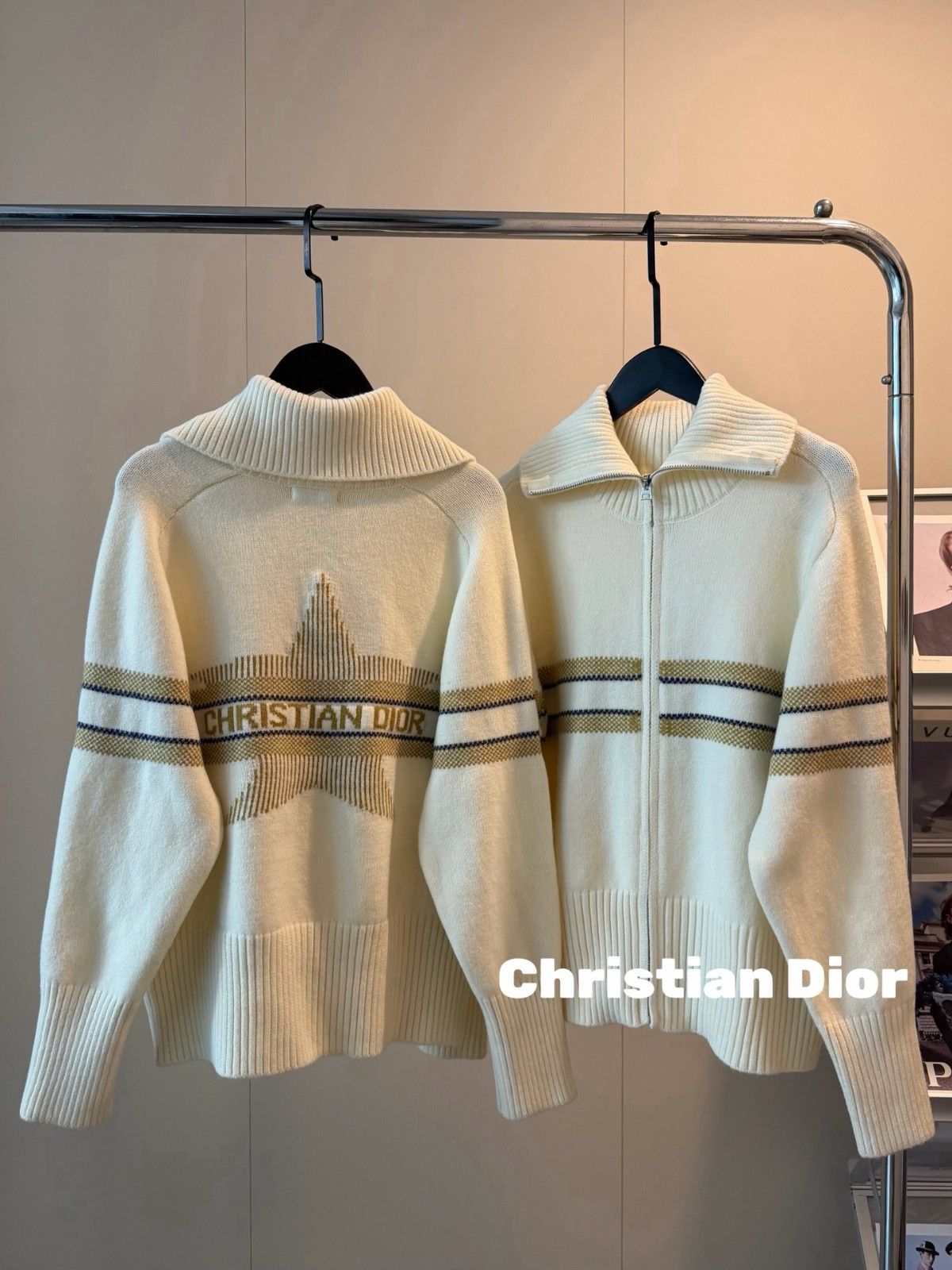 ディオール ニットカーディガン レディース オシャレ A31850