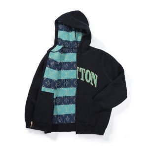 ルイヴィトン 両面全面ジャカードプリント パーカー ニット 高品質 A31852