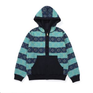 ルイヴィトン 両面全面ジャカードプリント パーカー ニット 高品質 A31852