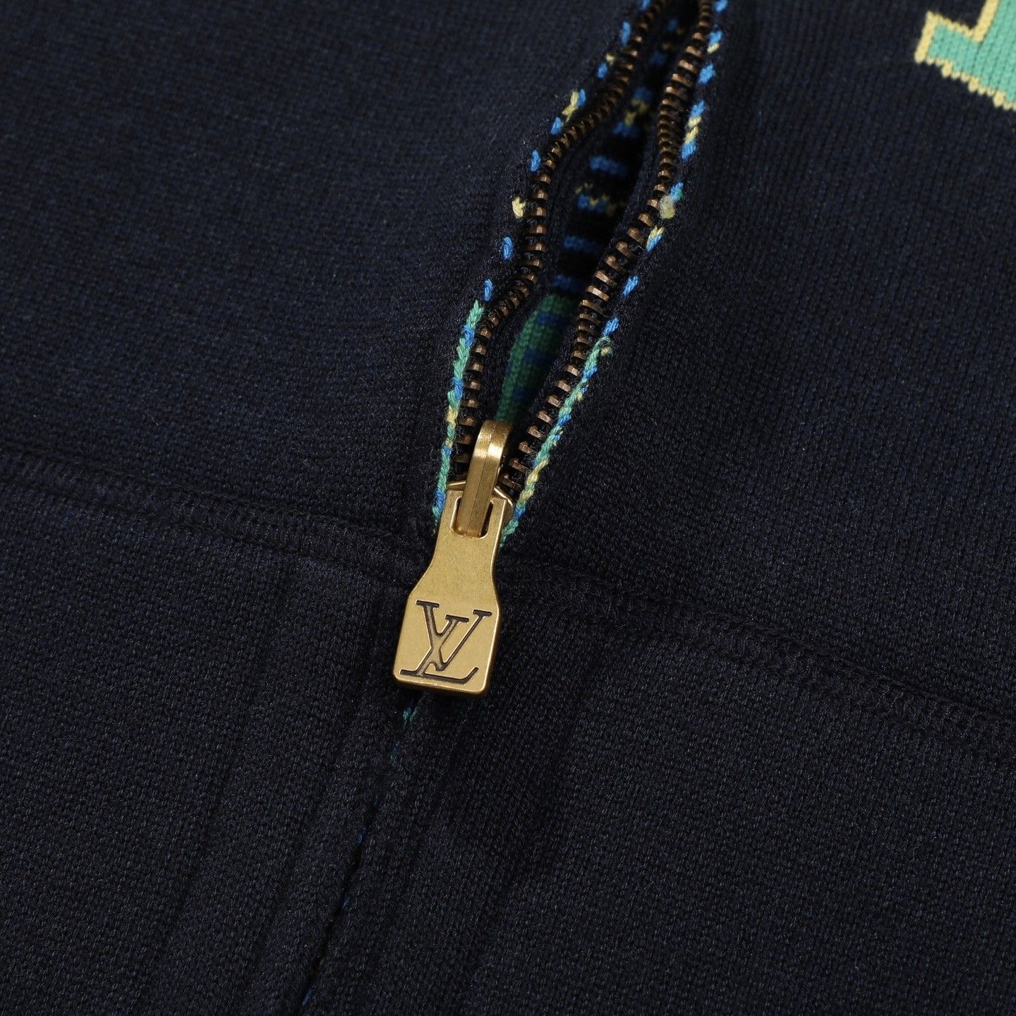 ルイヴィトン 両面全面ジャカードプリント パーカー ニット 高品質 A31852