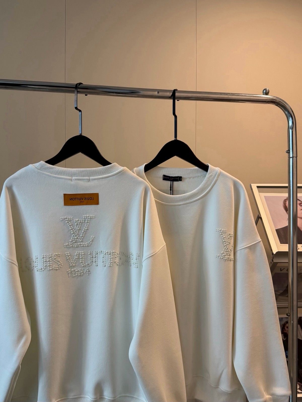 ルイヴィトン トレーナー スウェットシャツ 裏起毛 A31851