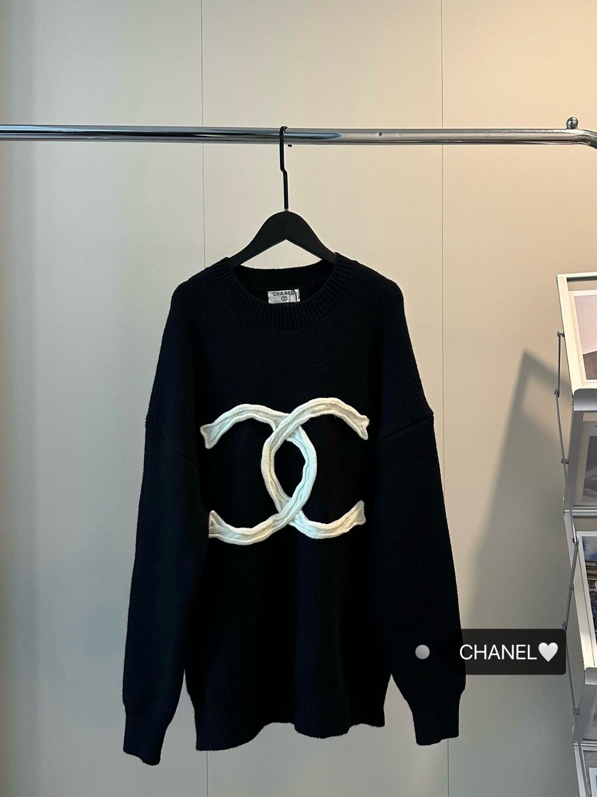 シャネル セーター 厚手 ゆったり A31849