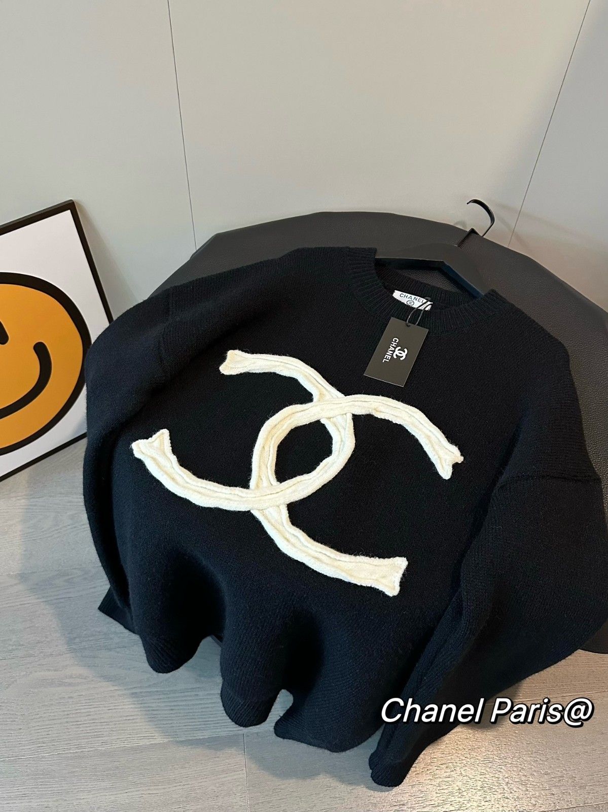 シャネル セーター 厚手 ゆったり A31849
