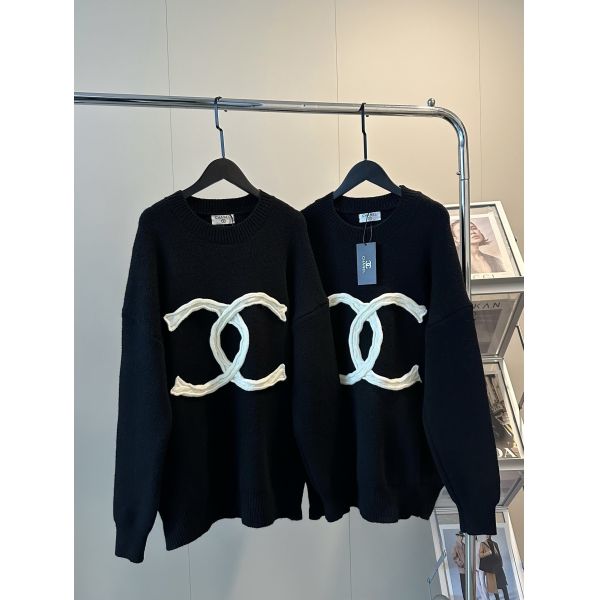 シャネル セーター 厚手 ゆったり A31849