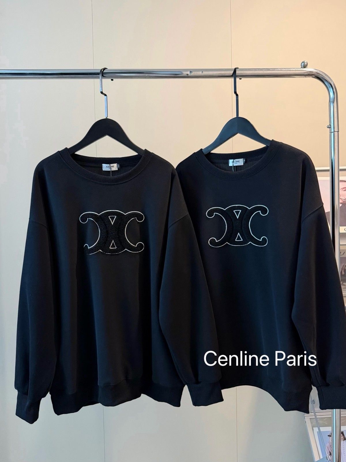 セリーヌ トレーナー 刺繍 可愛い A31848