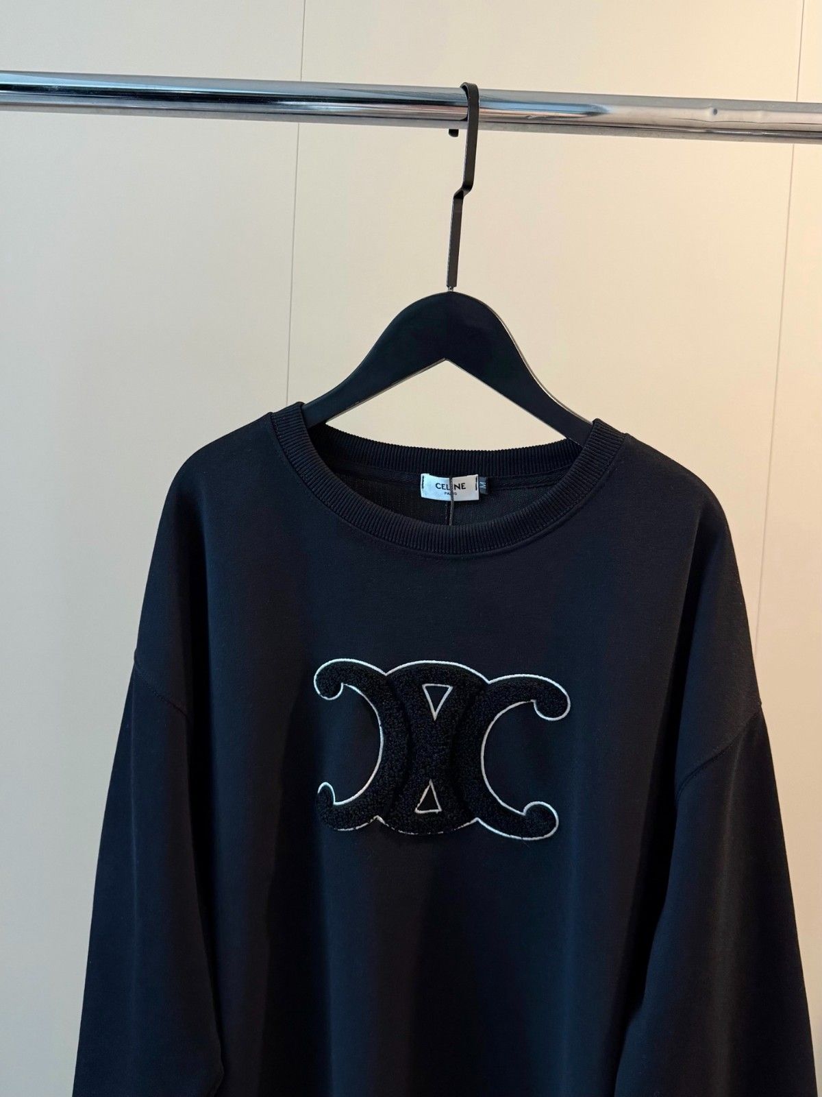 セリーヌ トレーナー 刺繍 可愛い A31848