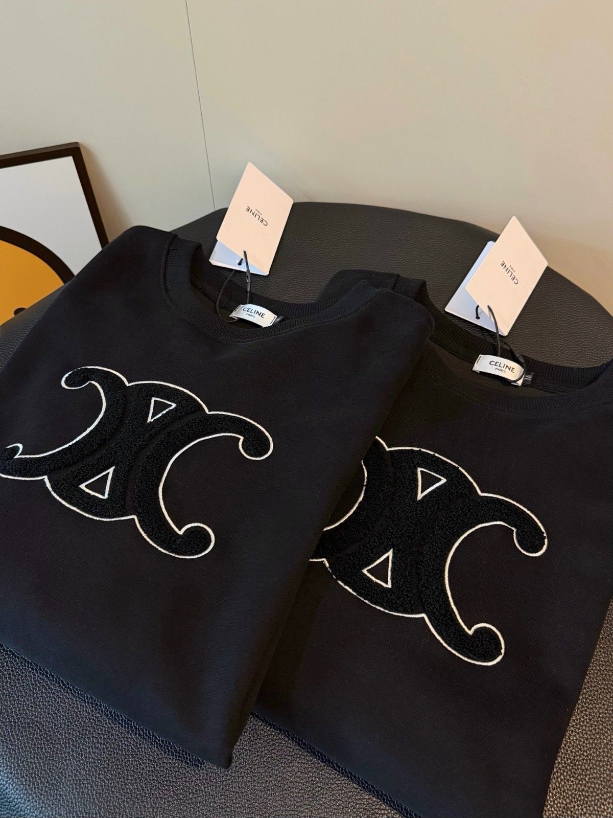 セリーヌ トレーナー 刺繍 可愛い A31848