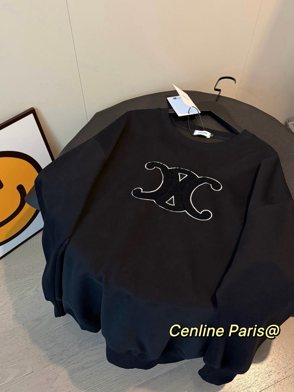 セリーヌ トレーナー 刺繍 可愛い A31848