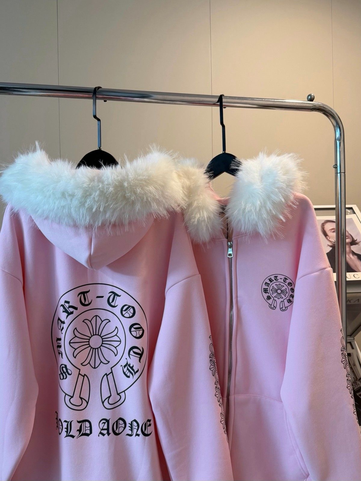 クロムハーツ ジャケット パーカー 裏起毛 可愛い A31843