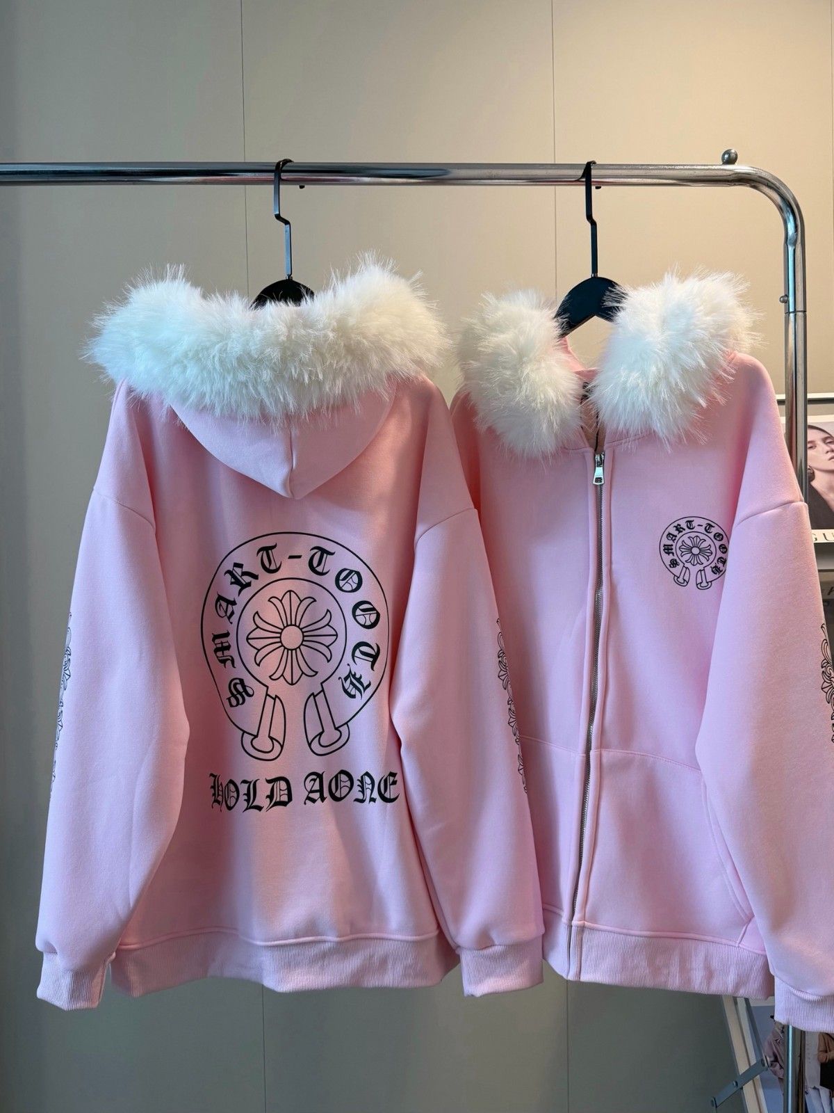 クロムハーツ ジャケット パーカー 裏起毛 可愛い A31843