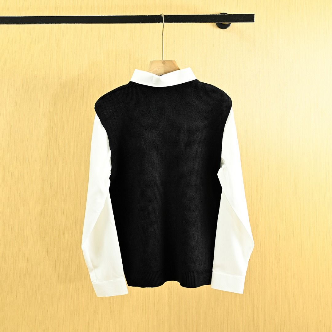 カナダグース メンズ シャツカラー セーター ビジネス風 A31841