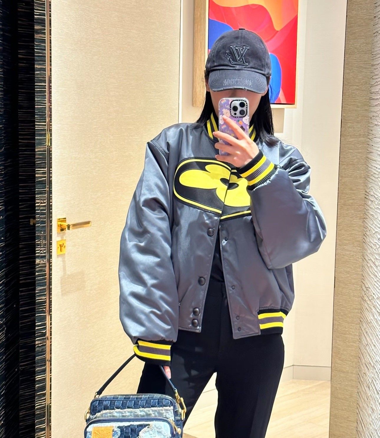 ルイヴィトン スタジャン 中綿入れ カジュアル A31866