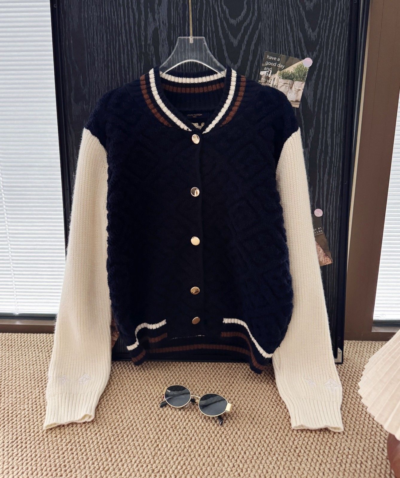 ルイヴィトン ニットカーディガン レディース A31857