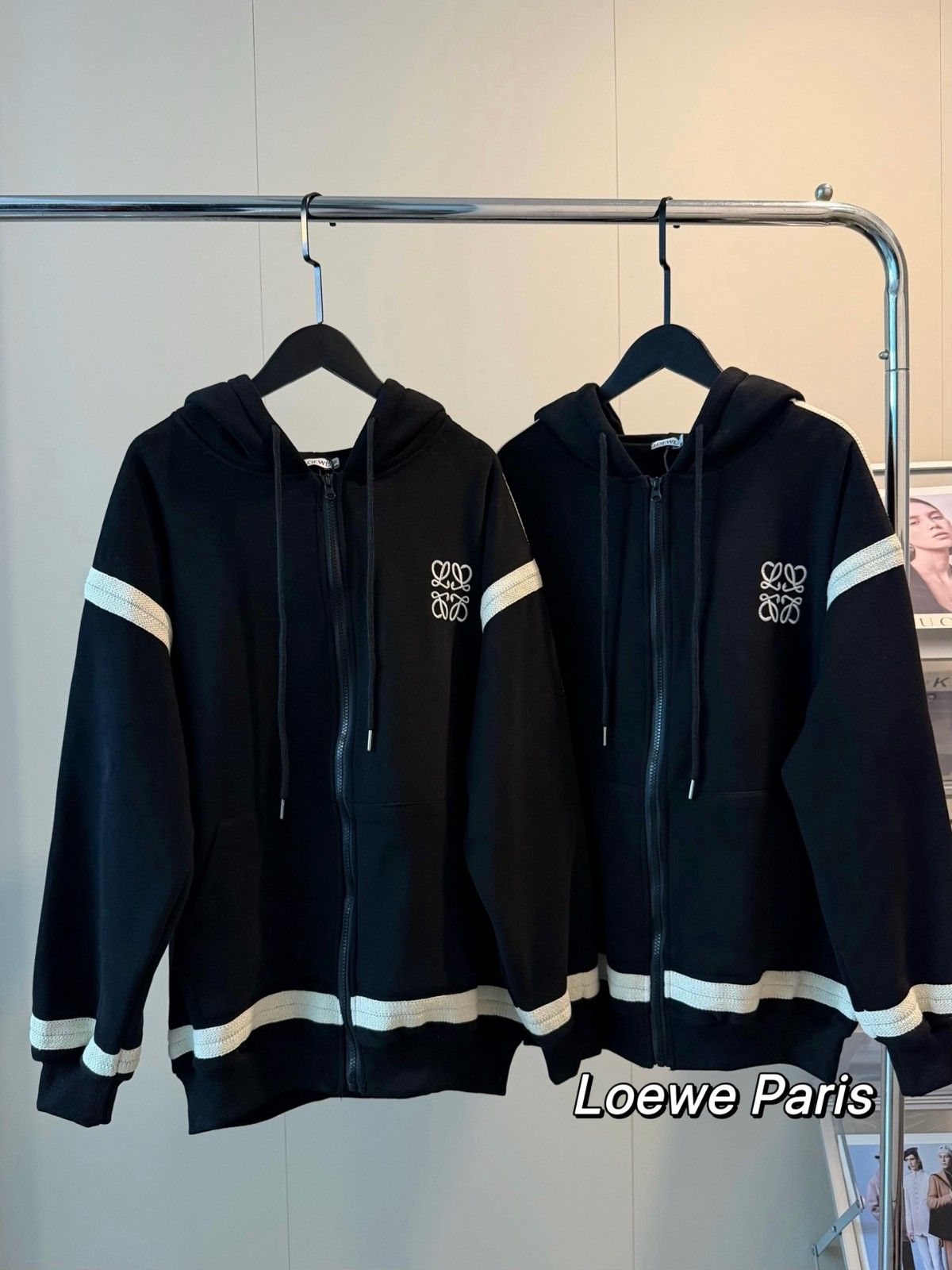 ロエベ ジャケット 裏起毛 厚手 ゆったり A31862